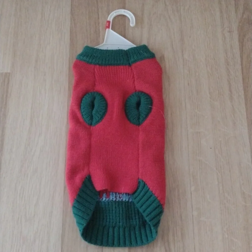 Cat Christmas Sweater New Size Extra Small